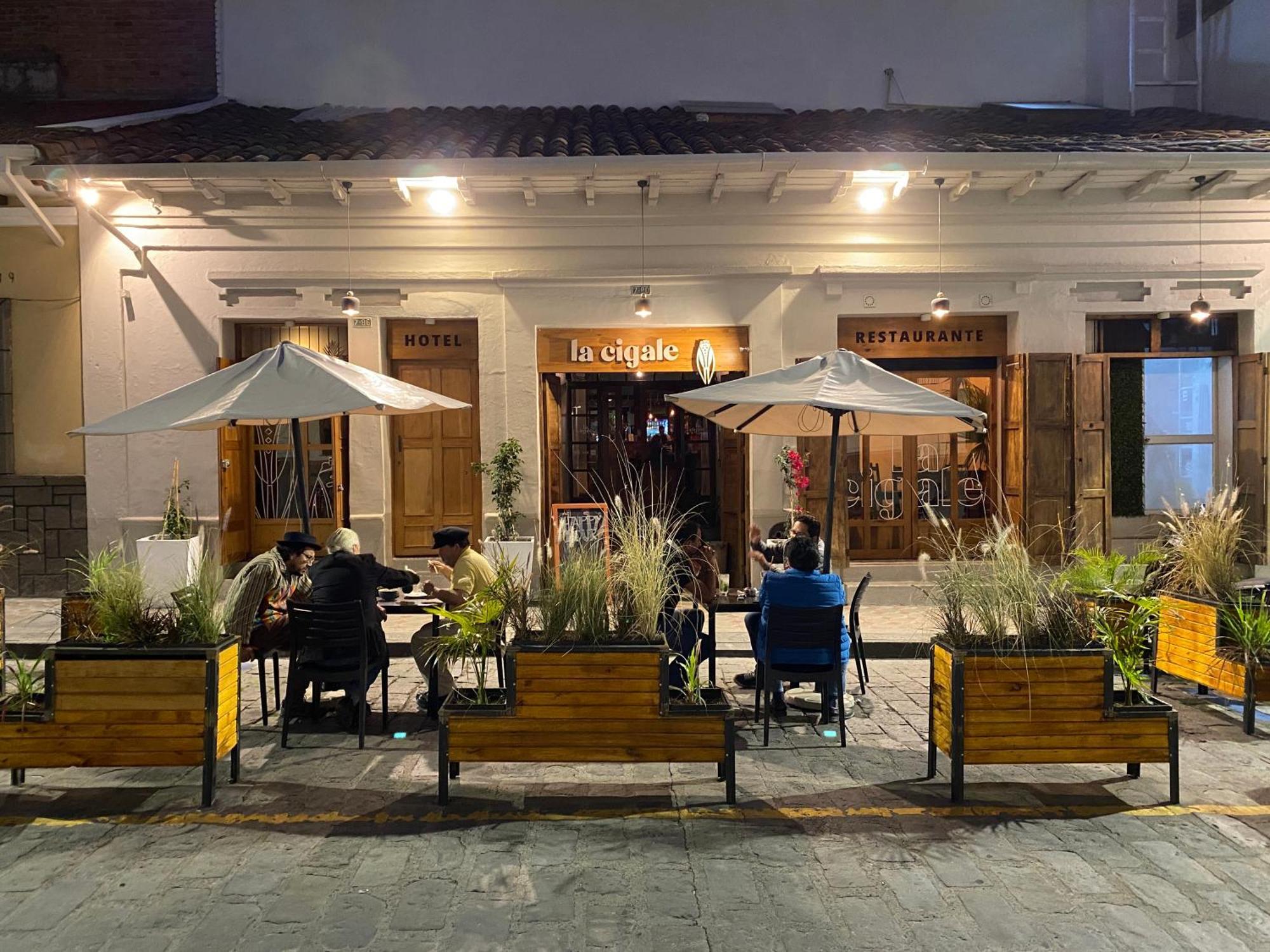 Hostal Restaurant La Cigale Κουένκα Εξωτερικό φωτογραφία